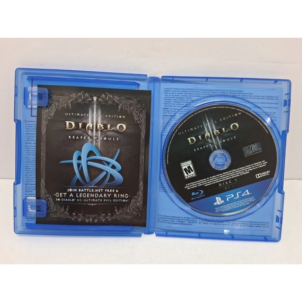 Diablo III: Ultimate Evil Edition (Playstation 4, 2014)